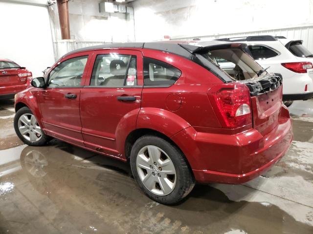 1B3HB48B77D103169 - 2007 DODGE CALIBER SX RED photo 2