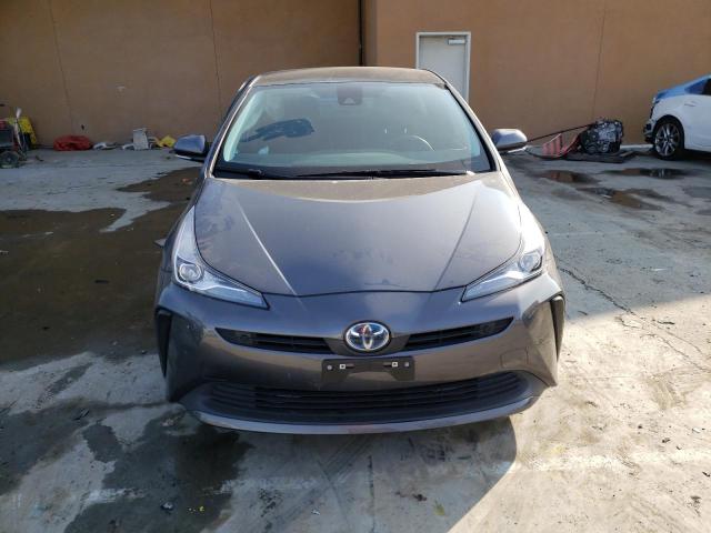 JTDKARFU8L3107224 - 2020 TOYOTA PRIUS L GRAY photo 5