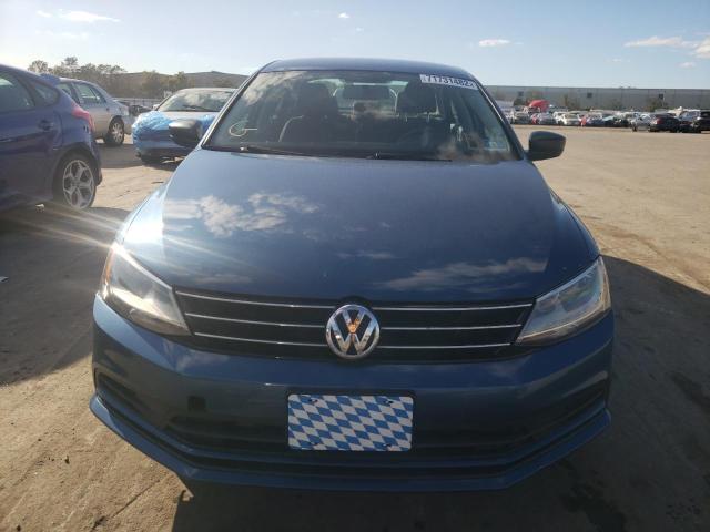3VW2K7AJ8FM312878 - 2015 VOLKSWAGEN JETTA BASE 蓝色 照片 5