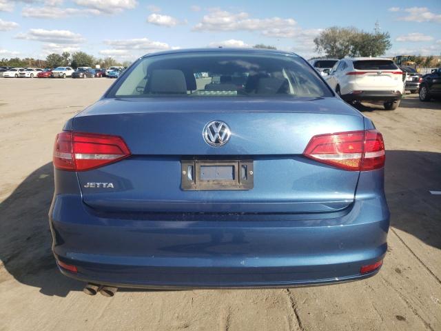 3VW2K7AJ8FM312878 - 2015 VOLKSWAGEN JETTA BASE 蓝色 照片 6