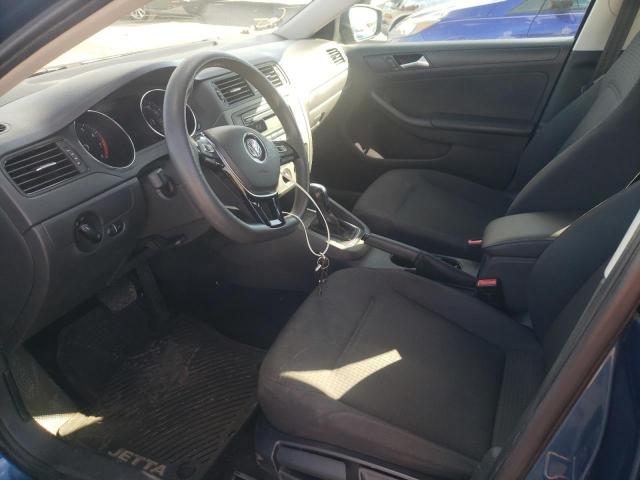 3VW2K7AJ8FM312878 - 2015 VOLKSWAGEN JETTA BASE 蓝色 照片 7