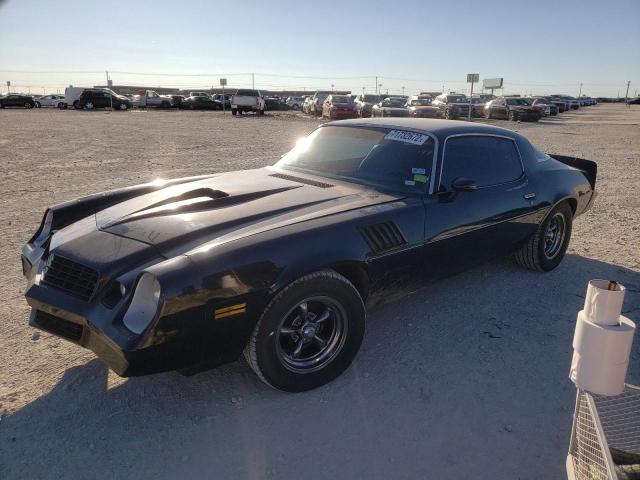 1Q87L8L614811 - 1978 CHEVROLET Z28 BLACK photo 1