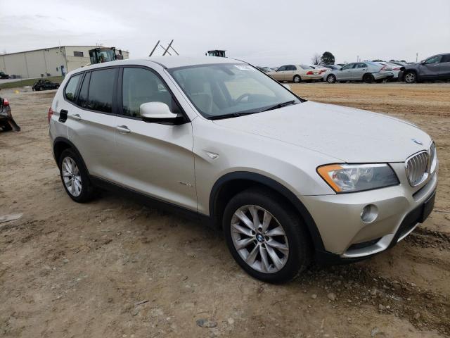 5UXWX9C55E0D20473 - 2014 BMW X3 XDRIVE2 SILVER photo 4