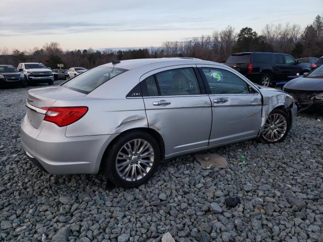 1C3BC2FG0BN618655 - 2011 CHRYSLER 200 LIMITE SILVER photo 3