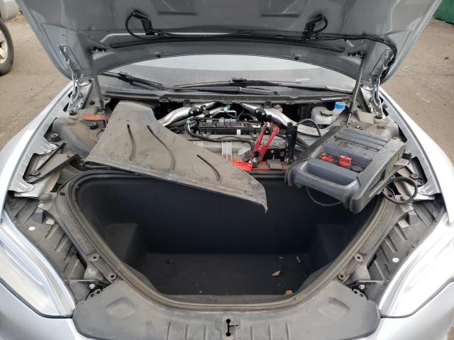 5YJSA1E45HF200781 - 2017 TESLA MODEL S Արծաթագույն լուսանկար 12