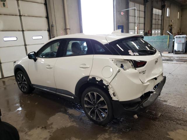 JM1DKFD75K0427117 - 2019 MAZDA CX-3 GRAND WHITE photo 2