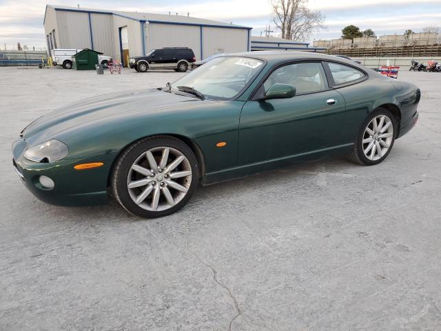 SAJDA41C152****** - 2005 JAGUAR XK8 GREEN photo 1