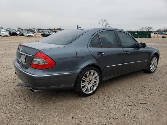 WDBUF72X07B089701 - 2007 MERCEDES-BENZ E 550 BLUE photo 3