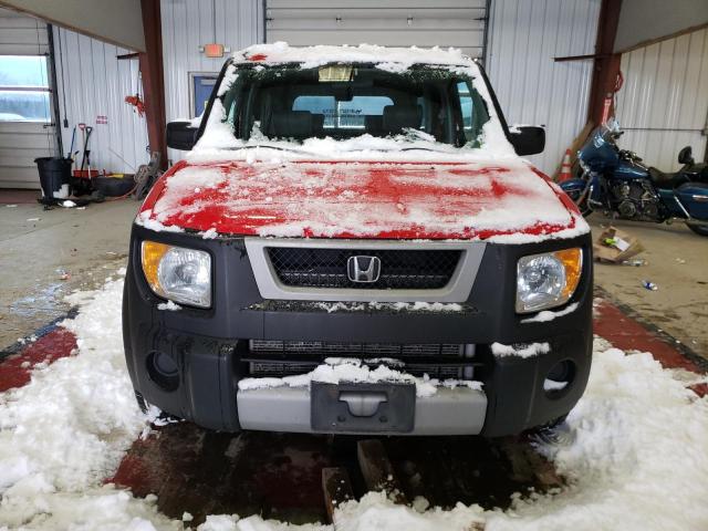 5J6YH28615L004929 - 2005 HONDA ELEMENT EX RED photo 5