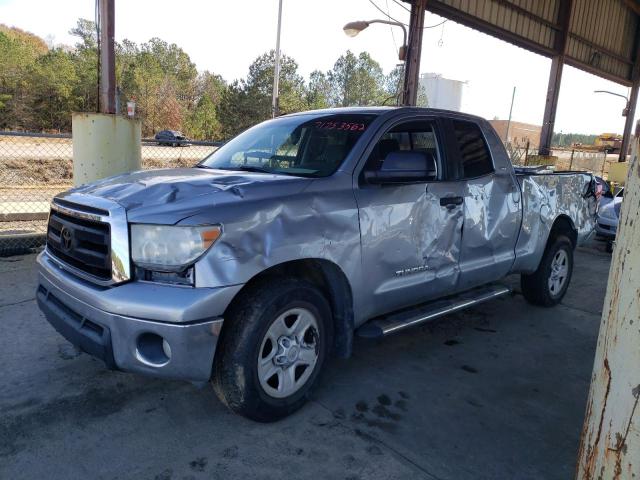 5TFRM5F13CX037001 - 2012 TOYOTA TUNDRA DOU SILVER photo 1