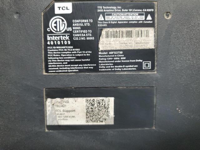 undefined - 2000 TCL 40 BLACK photo 9