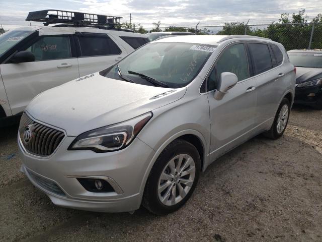 LRBFX1SA4JD113590 - 2018 BUICK ENVISION E ვერცხლისფერი ფოტო 2