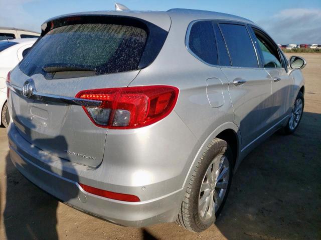 LRBFX1SA4JD113590 - 2018 BUICK ENVISION E ვერცხლისფერი ფოტო 4