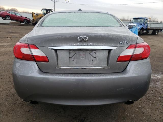 JN1BY1AR2CM390135 - 2012 INFINITI M37 X GRAY photo 6