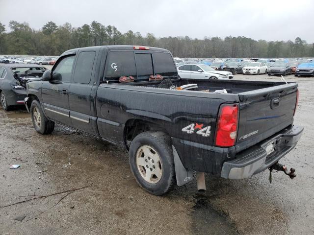 1GCEK19B47Z107052 - 2007 CHEVROLET SILVERADO BLACK photo 2