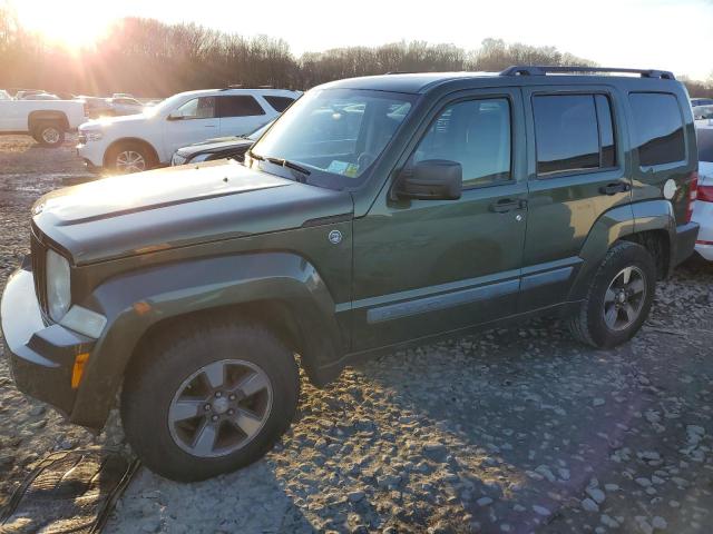 1J8GN28K38W103173 - 2008 JEEP LIBERTY SP GREEN photo 1