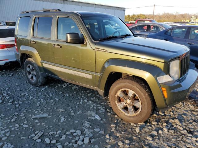 1J8GN28K38W103173 - 2008 JEEP LIBERTY SP GREEN photo 4