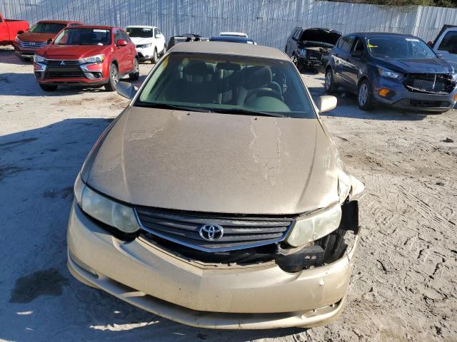 2T1CE22P22C013779 - 2002 TOYOTA CAMRY SOLA TAN photo 5