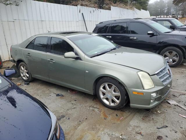 1G6DW677550201604 - 2005 CADILLAC STS GREEN photo 4