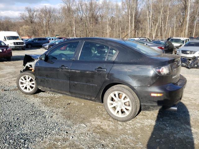 JM1BK32FX81****** - 2008 MAZDA MAZDA3 S BLACK photo 2