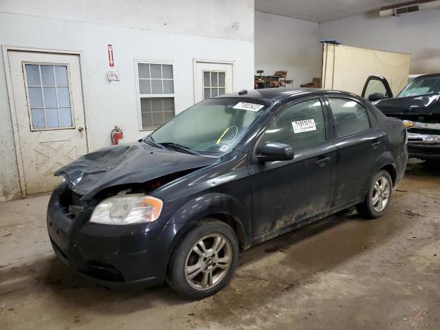 KL1TD5DE4BB189948 - 2011 CHEVROLET AVEO LS 黑色 照片 1