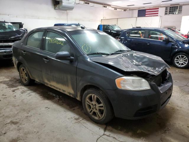 KL1TD5DE4BB189948 - 2011 CHEVROLET AVEO LS 黑色 照片 4