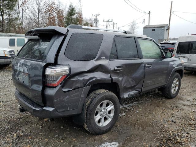 JTEMU5JR3M5917342 - 2021 TOYOTA 4RUNNER SR GRAY photo 3