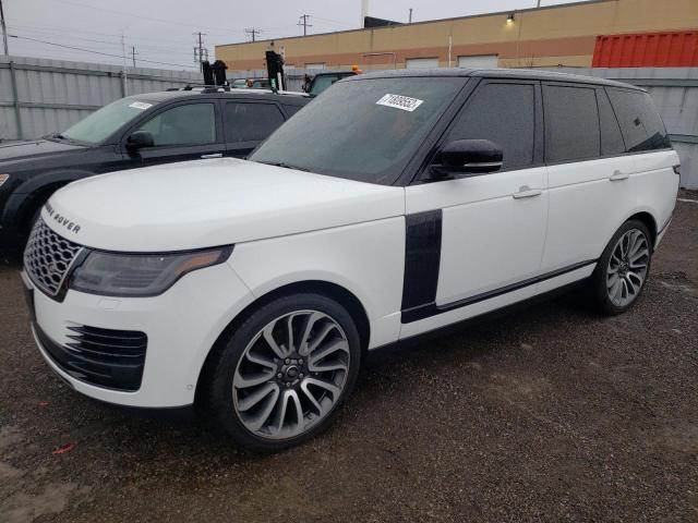 SALGV2RE1KA529828 - 2019 LAND ROVER RANGE ROVE WHITE photo 1