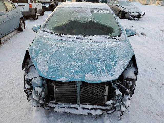 JTDKDTB36E1059190 - 2014 TOYOTA PRIUS C TURQUOISE photo 5