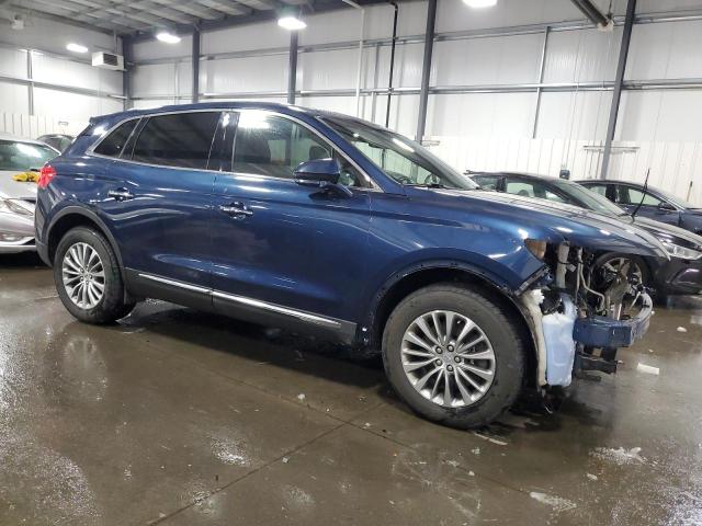 2LMPJ8KR2HBL37074 - 2017 LINCOLN MKX SELECT BLUE photo 4