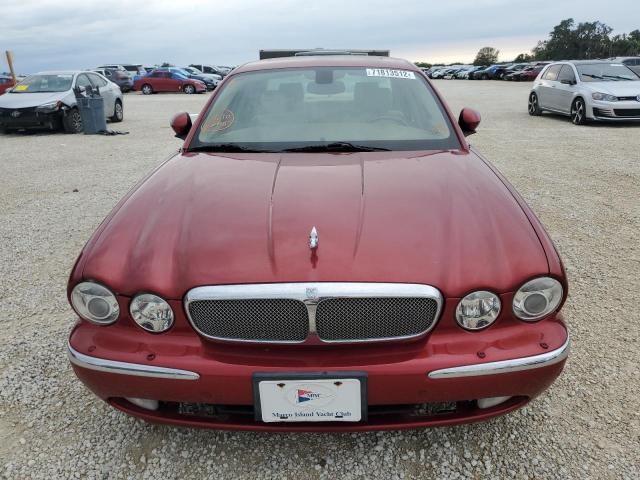 SAJWA79BX6SG49875 - 2006 JAGUAR XJ8 L RED photo 5