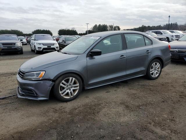 3VW1K7AJ0FM221793 - 2015 VOLKSWAGEN JETTA BASE 灰色 照片 1