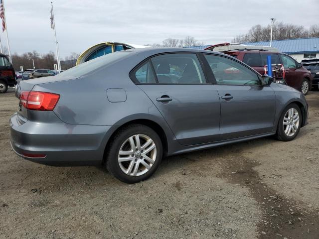 3VW1K7AJ0FM221793 - 2015 VOLKSWAGEN JETTA BASE 灰色 照片 3