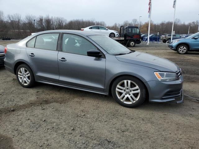 3VW1K7AJ0FM221793 - 2015 VOLKSWAGEN JETTA BASE 灰色 照片 4