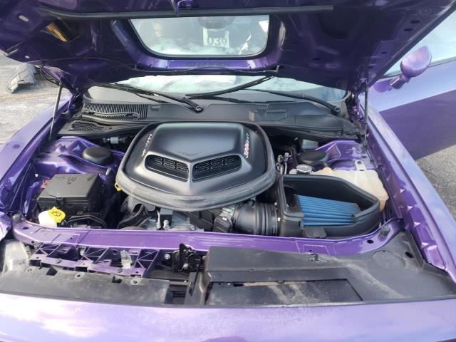 2C3CDZFJ7GH145200 - 2016 DODGE CHALLENGER PURPLE photo 11