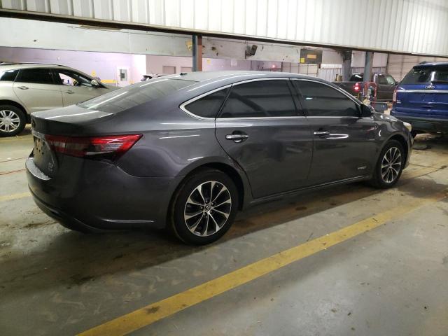 4T1BD1EB1JU062140 - 2018 TOYOTA AVALON HYB GRAY photo 3