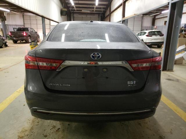 4T1BD1EB1JU062140 - 2018 TOYOTA AVALON HYB GRAY photo 6