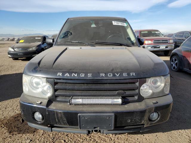 SALMF15448A271269 - 2008 LAND ROVER RANGE ROVE BLACK photo 5