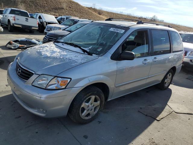 JM3LW28Y810172089 - 2001 MAZDA MPV WAGON SILVER photo 1