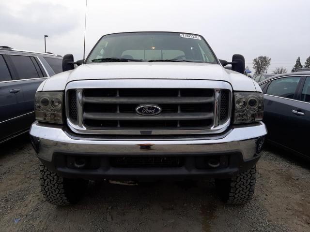 1FTSW31FXYEB87368 - 2000 FORD F350 SRW S WHITE photo 5