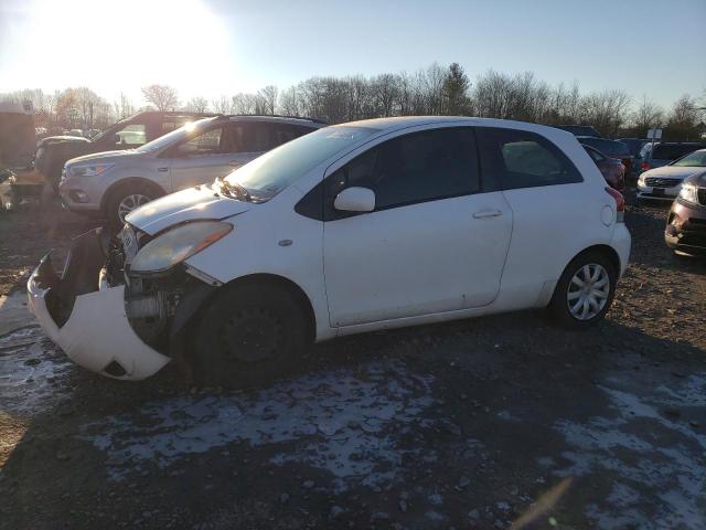 JTDJT4K36B5****** - 2011 TOYOTA YARIS BASE WHITE photo 1