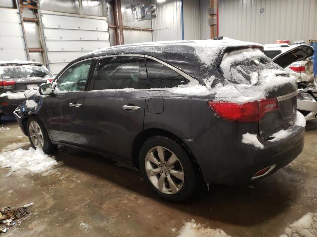 5FRYD4H87EB047252 - 2014 ACURA MDX ADVANC CHARCOAL photo 2