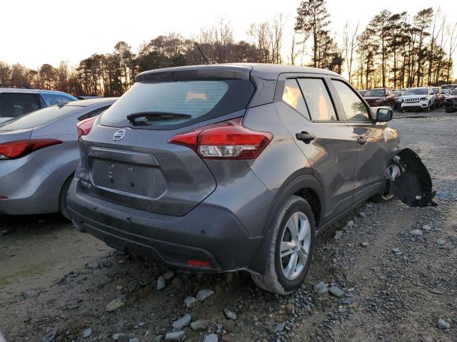 3N1CP5BV3LL530813 - 2020 NISSAN KICKS S GRAY photo 3