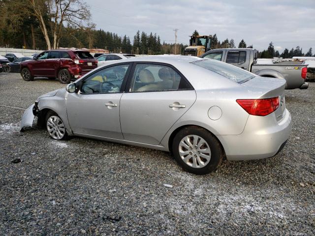 KNAFU4A23A5051127 - 2010 KIA FORTE EX SILVER photo 2