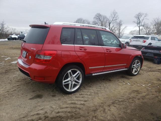 WDCGG8HB6CF717898 - 2012 MERCEDES-BENZ GLK 350 4M RED photo 3