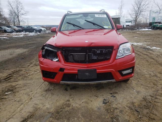 WDCGG8HB6CF717898 - 2012 MERCEDES-BENZ GLK 350 4M RED photo 5