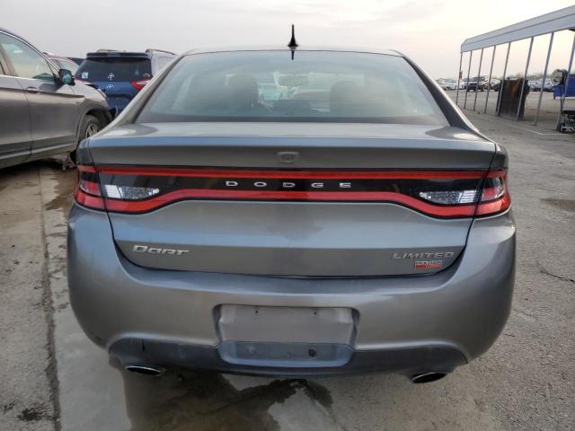 1C3CDFCH7DD157145 - 2013 DODGE DART LIMIT GRAY photo 6