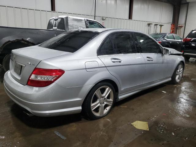 WDDGF8BB5AR090260 - 2010 MERCEDES-BENZ C 300 4MAT SILVER photo 3