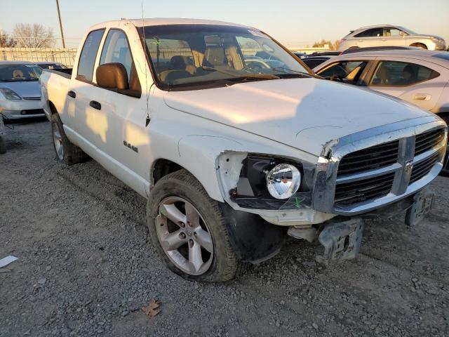 1D7HA18N08S516127 - 2008 DODGE RAM 1500 S WHITE photo 4