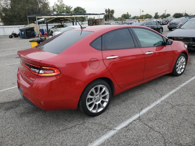 1C3CDFCAXDD306909 - 2013 DODGE DART LIMIT RED photo 3